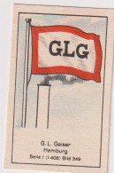 Delcampe - Massary Reedereiflaggen G.L. Gaiser    Hamburg     Serie 1 #349 - Andere Merken