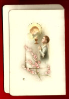 Delcampe - Image Pieuse Originale  Double Ed N.B. P.L.8 -Communion Serge MARTIN Saint Flour 10-06-1951 - Devotieprenten