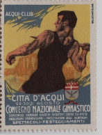 Delcampe - # ACQUI - ERINNOFILO: CONVEGNO NAZ. GINNASTICO A Cura Dell'Acqui Club - Alessandria