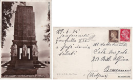 Delcampe - # PALLANZA: MAUSOLEO VAZ.  A S.E. Gen. LUIGI CADORNA   1935 - Verbania