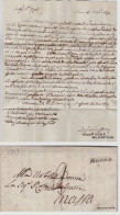 Delcampe - # PREFILATELICA - BELLA LETTERA SCRITTA DA SIENA A MASSA- BOLLO "MASSA" ...1843 - Siena