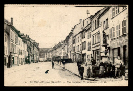 Delcampe - 57 - SAINT-AVOLD - RUE GENERAL HIRSCHAUER - Saint-Avold