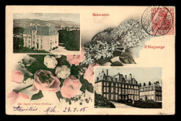 Delcampe - 57 - HAYANGE - SOUVENIR 2 VUES - LE CHATEAU - Hayange