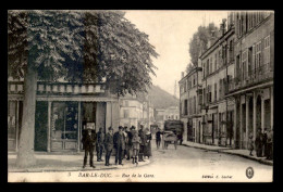 Delcampe - 55 - BAR-LE-DUC - RUE DE LA GARE - EDITEUR E. COCHET - Bar Le Duc