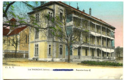 Delcampe - CPA 9 X 14 Isère LA TRONCHE  Asile Des Vieillards (rayé) - Sanatorium C - La Tronche