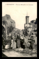 Delcampe - LIBAN - BEYROUTH - FEMMES MATWALLIS A LA FONTAINE - Libanon