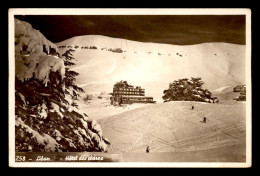 Delcampe - LIBAN - HOTEL DES CEDRES DANS LA NEIGE - Libanon