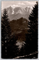 Delcampe - Burgruine Falkenstein Mit Zugspitze Carte Postale Postcard - Pfronten