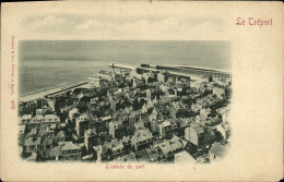 Delcampe - CPA Le Treport L Entree Du Port - Le Treport