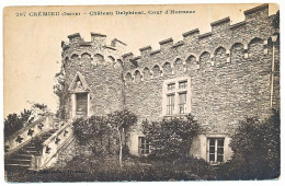 Delcampe - CPA 9 X 14 Isère CREMIEU Château Delphinal, Cour D'Honneur - Crémieu