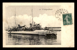 Delcampe - BATEAUX DE GUERRE - L "ARQUEBUSE" - Krieg