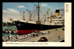 Delcampe - BATEAUX - PAQUEBOT "ASCANUIS" YOKOHAMA, JAPON - Dampfer
