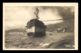 Delcampe - BATEAUX - BATEAU EN REMORQUE - ITALIE - CARTE PHOTO ORIGINALE - Rimorchiatori