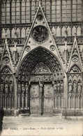 Delcampe - Paris CPA Notre DAme Porte Laterale - Paris (04)