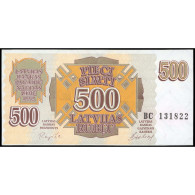 Delcampe - 500 Rubles, Latvia, 1992 (UNC), Pick 42 - Lettonie