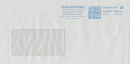 Delcampe - EMA ALLEMAGNE DEUTSCHLAND BUND GERMANY SANTE DON ORGANE ORGANSPENDE MEDIZIN MEDECINE RETTEN LEBEN SAUVER VIE HEIDELBERG - Maladies