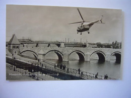 Delcampe - Avion / Airplane / SABENA / Helicopter / Sikorsky S55  / Seen Over Maastricht - Hubschrauber