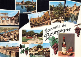 Delcampe - CPSM BOURGOGNE - Souvenir - Département - Multivues, Multi Vues L4799 - Bourgogne
