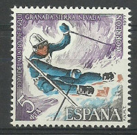 Delcampe - Spain 1977 Mi 2294 MNH (ZE1 SPN2294) - Ski