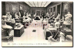 Delcampe - CPA Paris Le Musee Du Luxembourg La Salle Des Statues - Museen