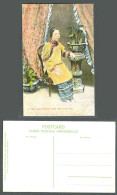 Delcampe - China Old Postcard A High Class Chinese Lady With Small Feet, Woman Foot Binding - China
