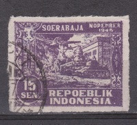 Delcampe - Indonesia Indonesie JAVA And MADOERA 31a Used ; Japanese Occupation Japanse Bezetting - Indonesien