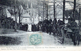 Delcampe - COUVENT DE LA GRANDE CHARTREUSE EXPULSION DES PERES CHARTREUX 29 AVRIL 1903 - Chartreuse