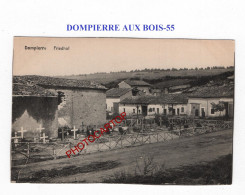 Delcampe - DOMPIERRE AUX BOIS-Cimetiere-CARTE Imprimee Allemande Sans DOS De CP-GUERRE 14-18-1 WK-FRANCE-55-MILITARIA - Soldatenfriedhöfen
