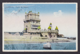 Delcampe - PORTUGAL, Vintage Postcard, Lisbon, Belém Tower - Lisboa