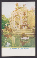 Delcampe - PORTUGAL, Vintage Postcard, Leiria, Fountain Of Leiria - Leiria