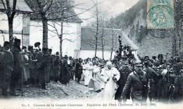 Delcampe - COUVENT DE LA GRANDE CHARTREUSE EXPULSION DES PERES CHARTREUX 29 AVRIL 1903 - Chartreuse