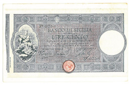 Delcampe - 126 - 28409 - 100 Lire, Bank In SICILIA, ITALY - Old Postcard - Unused - Münzen (Abb.)