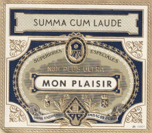 Delcampe - Etiquette  V   - 1014   Cigar Label   , Sigaren , Sigarenbanden  ,  Vitolas , - Etiquettes