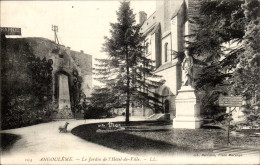 Delcampe - Angouleme CPA Le Jardin De L'hotel De Ville - Angouleme