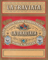 Delcampe - Etiquette  V   - 1022    Cigar Label   , Sigaren , Sigarenbanden  ,  Vitolas , - Etiquettes