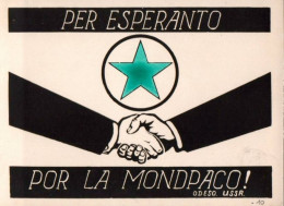 Delcampe - H2570 - Ensperanto Por La Mondpaco - Esperanto