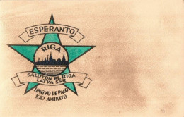 Delcampe - K2142 - Ensperanto Riga - Esperanto