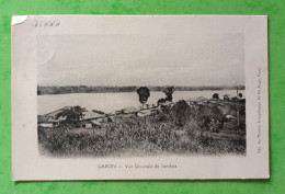 Delcampe - Gabon - Vue Générale De Samkita - Gabon