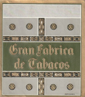 Delcampe - Etiquette  V   - 1040    Cigar Label   , Sigaren , Sigarenbanden  ,  Vitolas , - Etiquettes