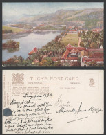 Delcampe - Ceylon 1913 Old Tuck's Oilette Postcard Kandy From Lady Horton's Walk Lake Palms - Sri Lanka (Ceylon)