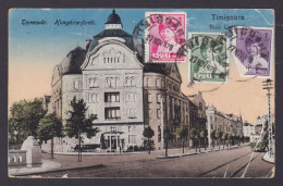 Delcampe - ROMANIA, Vintage Postcard, Timișoara, Continental Hotel - Rumänien