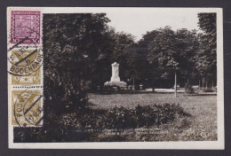 Delcampe - SLOVAKIA, Vintge Postcard, Lučenec, Monument Of Fallen Soldiers - Slowakei