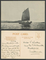 Delcampe - China AMOY Gospel Boat 1908 Old Postcard Native Fishing Sailing Vessel Xiamen 廈門 - China