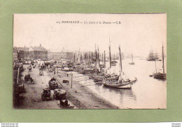 Delcampe - BORDEAUX   QUAIS ET LA DOUANE - Bordeaux