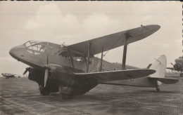 Delcampe - 93 - BOURGET - DUGNY - Port Aérien - De Havilland De La Cie Anglaise BAAS (CPSM Petit Format, Bords Crantés) - Dugny