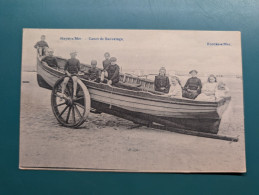 Delcampe - Heyst-s-Mer — Canot De Sauvetage — Knokke-s-Mer - Heist