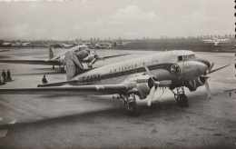 Delcampe - 93 - BOURGET - DUGNY - Port Aérien - Douglas DC3 De La Cie Air France (CPSM Petit Format, Bords Crantés) - Dugny