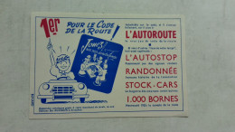 Delcampe - (Buvard Publicitaire - Automobile - Jeux ++) -  L'Autoroute, L'Autostop, Stock-Cars  " Editions Ed. DUJARDIN " - Macchina