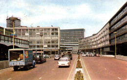 Delcampe - (RECTO / VERSO) BIRMINGHAM IN 1966 - SMALLBROOK RINGWAY - BEAU TIMBRE ET FLAMME - FORMAT CPA - Birmingham