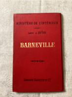 Delcampe - Carte Vicinal De BARNEVILLE, Ministère De L’intérieur, Carte Routière, Tirage 1890 - Wegenkaarten